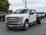 Used 2019 Ford F-350 Lariat Crew Cab 4WD, Flatbed Truck for sale #KEC08542T - photo 7