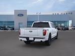 New 2024 Ford F-150 Lariat SuperCrew Cab 4WD, Pickup for sale #RFB76012 - photo 8