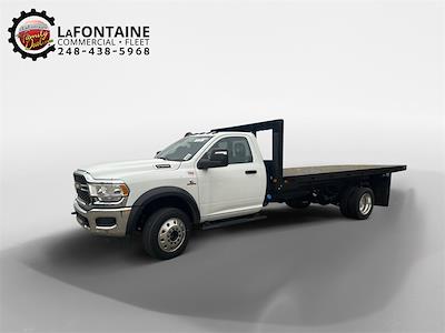 New 2024 Ram 5500 Tradesman Regular Cab 4x4, 16' 5" Knapheide Heavy-Hauler Junior Flatbed Truck for sale #24MC146 - photo 1