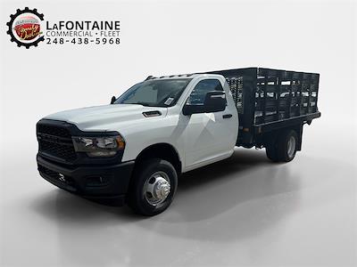 New 2024 Ram 3500 Tradesman Regular Cab 4x4, 12' 5" Knapheide Value-Master X Stake Bed for sale #24MC203 - photo 1