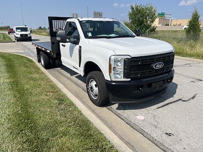 New 2024 Ford F-350 XL Regular Cab 4x4, CM Truck Beds PL Model Flatbed Truck for sale #C41810 - photo 1