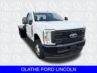 New 2024 Ford F-350 XL Regular Cab 4x4, CM Truck Beds RD Model Flatbed Truck for sale #C41812 - photo 1