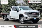 Used 2022 GMC Sierra 3500 SLE Crew Cab 4x4, Flatbed Truck for sale #324118 - photo 3