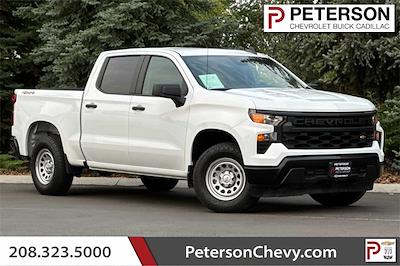 Used 2023 Chevrolet Silverado 1500 Work Truck Crew Cab 4x4, Pickup for sale #324301A - photo 1