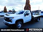 New 2025 Chevrolet Silverado 3500 Work Truck Regular Cab 4x4, Flatbed Truck for sale #G146221 - photo 7