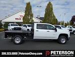 New 2024 Chevrolet Silverado 3500 Work Truck Crew Cab 4x4, 8' 6" CM Truck Beds RD Model Flatbed Truck for sale #G337672 - photo 3
