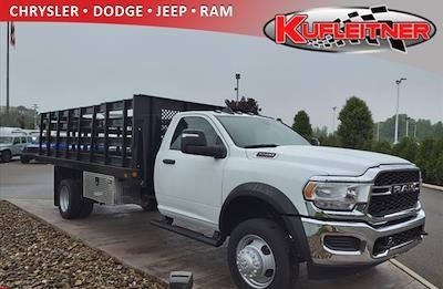 New 2024 Ram 5500 Tradesman Regular Cab 4x2, 16' Monroe Truck Equipment Versa-Line Stake Body for sale #B40513 - photo 1