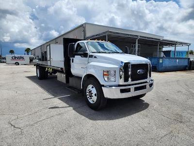 New 2024 Ford F-650 Standard Regular Cab 4x2, 26' Reading Action Fabrication Flatbed Truck for sale #1703505 - photo 1