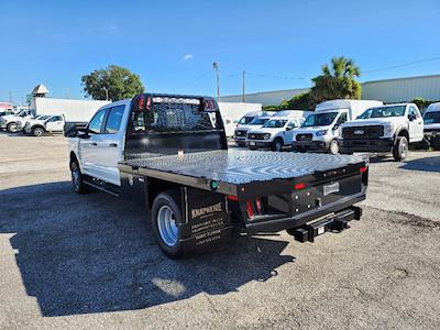 New 2024 Ford F-350 XL Crew Cab 4WD, 9' 6" Knapheide PGTB Utility Gooseneck Flatbed Truck for sale #1708198 - photo 2