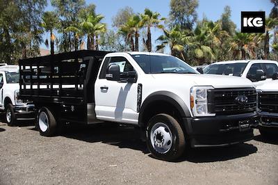 New 2024 Ford F-450 XL Regular Cab 4x2, 12' Harbor Black Boss Stake Bed for sale #MR241416 - photo 1