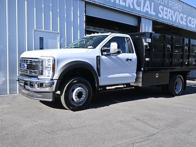 New 2024 Ford F-450 XL Regular Cab 4x2, 12' Harbor Black Boss Stake Bed for sale #MR241626 - photo 1