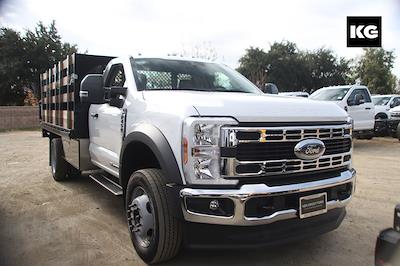 New 2024 Ford F-450 XL Regular Cab 4x2, 12' Harbor Black Boss Stake Bed for sale #MR241663 - photo 1