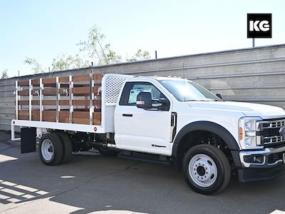 New 2024 Ford F-450 XL Regular Cab 4x2, 12' Scelzi WFB Stake Bed for sale #MR242501 - photo 1