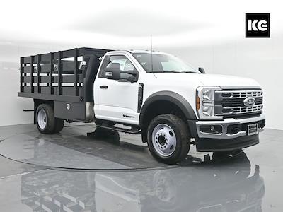 New 2024 Ford F-450 XL Regular Cab 4x2, 12' Harbor Black Boss Stake Bed for sale #MR242913 - photo 1