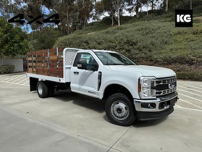 New 2024 Ford F-350 XL Regular Cab 4x4, 12' Scelzi WFB Stake Bed for sale #MR242916 - photo 1