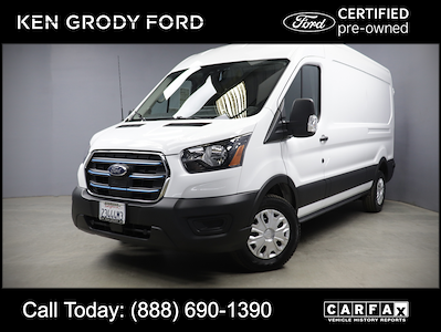 Used 2022 Ford E-Transit 350 Base Medium Roof 4x2, Upfitted Cargo Van for sale #P10051A - photo 1