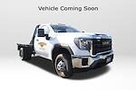 Used 2023 GMC Sierra 3500 Pro Regular Cab 4x4, Flatbed Truck for sale #R242941A - photo 1