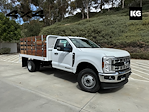 New 2024 Ford F-350 XL Regular Cab 4x4, 12' Scelzi WFB Stake Bed for sale #MC242541 - photo 1