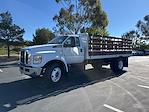 2025 Ford F-650 Regular Cab DRW 4x2, Harbor Black Boss Flatbed Truck for sale #MC250094 - photo 13