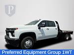 Used 2022 Chevrolet Silverado 3500 Work Truck Crew Cab 4x4, Flatbed Truck for sale #9S1997 - photo 3