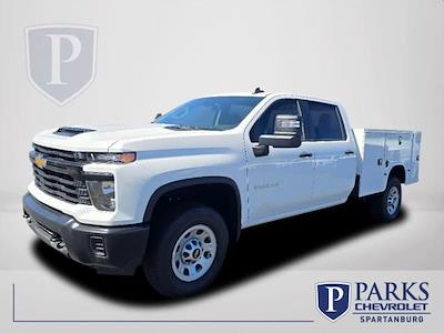 New 2024 Chevrolet Silverado 3500 Work Truck Crew Cab 4x2, Knapheide Steel Service Body Service Truck for sale #FS0268 - photo 1