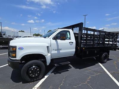 New 2023 Chevrolet Silverado 5500 Work Truck Regular Cab 4x4, Knapheide Value-Master X Stake Bed for sale #FS1290 - photo 1