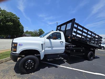 New 2023 Chevrolet Silverado 5500 Work Truck Regular Cab 4x4, Knapheide Value-Master X Stake Bed for sale #FS1291 - photo 1