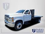 New 2024 Chevrolet Silverado 5500 Work Truck Regular Cab 4x2, 12' Carolina Custom Products Square Steel Flatbed Truck for sale #FS9565 - photo 1