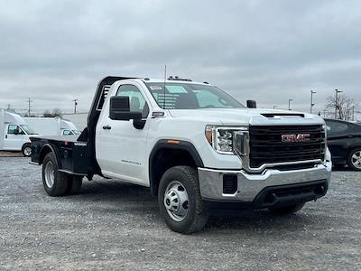 2023 GMC Sierra 3500 Regular Cab 4WD, Wabash Flatbed Truck for sale #FT211996 - photo 1