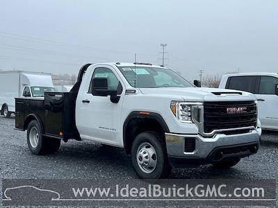 2023 GMC Sierra 3500 Regular Cab 4WD, Bedrock Flatbed Truck for sale #FT212346 - photo 1