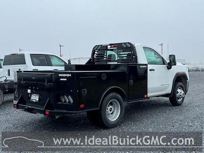 2023 GMC Sierra 3500 Regular Cab 4WD, Wabash Flatbed Truck for sale #FT212346 - photo 2