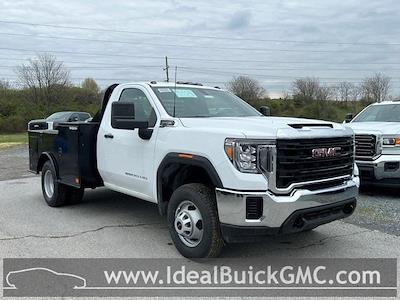 2023 GMC Sierra 3500 Regular Cab 4WD, Bedrock Flatbed Truck for sale #FT213246 - photo 1