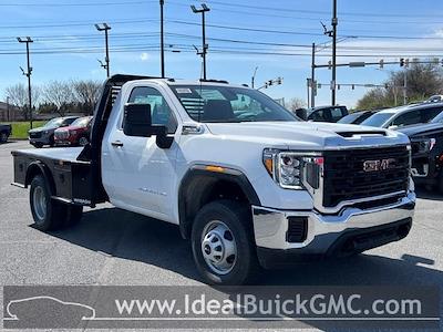 2023 GMC Sierra 3500 Regular Cab 4WD, Wabash Flatbed Truck for sale #FT213427 - photo 1