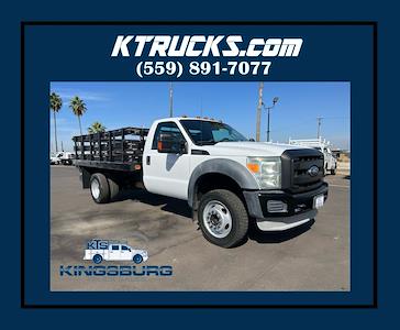 2011 Ford F-550 Regular Cab DRW 4x2, Stake Bed #7209 - photo 1