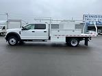 Used 2021 Ford F-550 Crew Cab 4x2, Flatbed Truck for sale #7476 - photo 9