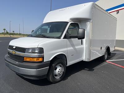 New 2023 Chevrolet Express 3500 Work Van RWD, 14' Rockport Cargoport Box Van for sale #F14476 - photo 1