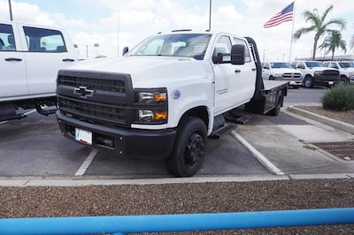 2023 Chevrolet Silverado 5500 Regular Cab DRW RWD, Bedrock Diamond Series Flatbed Truck for sale #PH144882 - photo 1