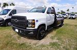 2023 Chevrolet Silverado 5500 Regular Cab DRW RWD, Bedrock Granite Series Flatbed Truck for sale #PH419614 - photo 1