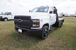 2023 Chevrolet Silverado 4500 Regular Cab DRW RWD, Bedrock Diamond Series Flatbed Truck for sale #PH543441 - photo 3