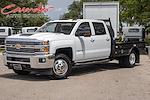 Used 2018 Chevrolet Silverado 3500 LT Crew Cab 4x4, Flatbed Truck for sale #JF118690 - photo 1