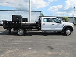 Used 2020 Ford F-550 Crew Cab 4x4, Flatbed Truck for sale #17934 - photo 4