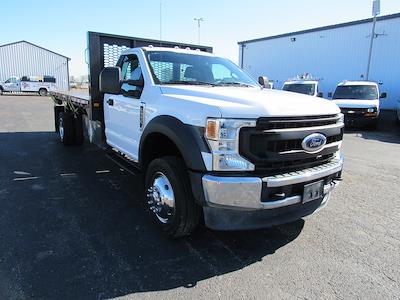 Used 2021 Ford F-550 Regular Cab 4x2, Flatbed Truck for sale #17977 - photo 1