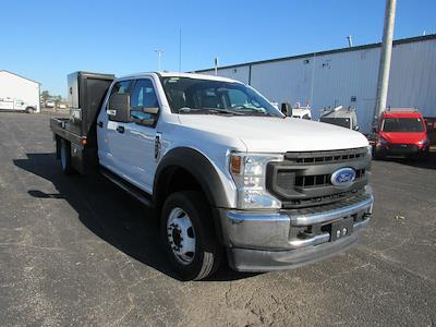 Used 2020 Ford F-550 Crew Cab 4x2, Flatbed Truck for sale #17978 - photo 1