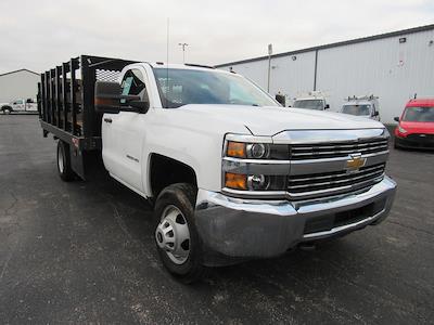 Used 2018 Chevrolet Silverado 3500 Work Truck Regular Cab 4x2, Stake Bed for sale #18009 - photo 1