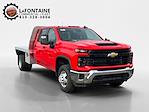 2024 Chevrolet Silverado 3500 Crew Cab 4x4, Knapheide Aluminum PGTB Flatbed Truck for sale #24W1376 - photo 4