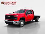 New 2024 Chevrolet Silverado 3500 Work Truck Crew Cab 4x4, Knapheide PGTB Utility Gooseneck Flatbed Truck for sale #24W1627 - photo 1