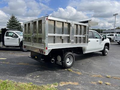New 2024 Chevrolet Silverado 3500 Work Truck Crew Cab 4x4, 9' 4" Monroe Truck Equipment MTE-Zee Landscape Dump for sale #24WC0115 - photo 2