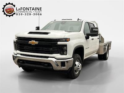 New 2025 Chevrolet Silverado 3500 Work Truck Crew Cab 4x4, Flatbed Truck for sale #25W1568 - photo 1