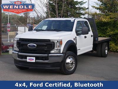Used 2022 Ford F-550 XL Crew Cab 4x4, Flatbed Truck for sale #P240052 - photo 1