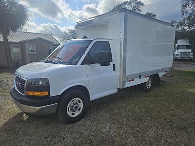 Used 2019 GMC Savana 3500 4x2, Refrigerated Body for sale #247552 - photo 1